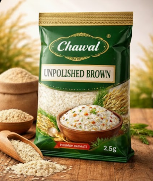 Brown Basmati — Unpolished Whole Rice